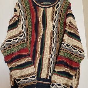 90s Croft & Barrow coogi sweater